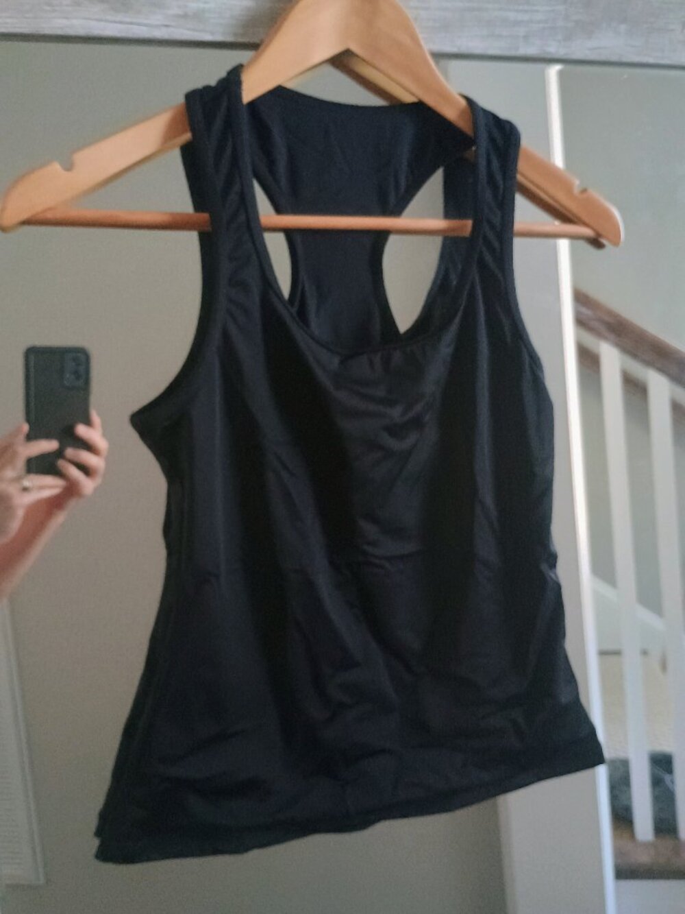 Black Athletic Tank